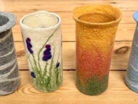 Fundraising Studio Sessions: Make a felted vase with Lindsay Wilkinson