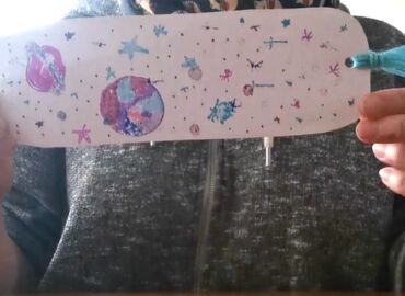 Virtual Young Makers Club : Foil Printed Bookmarks