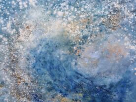 Studio Sessions: Abstract Wave painting