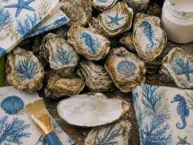 Oyster Festival Family workshop: Decoupage Oyster shells