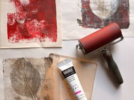 Studio Sessions: Introduction to Gelli Plate Printing with Anne Davison