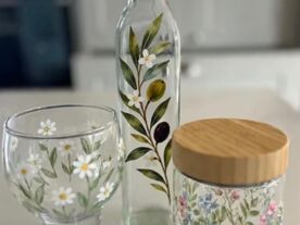 Paint and Sip with Art Unscrewed: Glass Paint-a-long